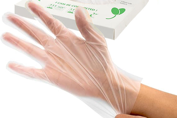Compostable Disposable Gloves,100 Count(复制)
