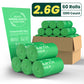 1.2/2.6/3 Gallon - 100% Compostable Flat Top Trash Bags