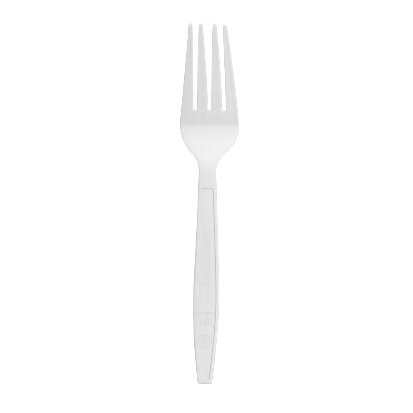 Compostable Forks,100 PCS(6.3 inch)