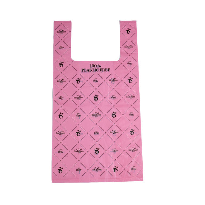 Shopping Bags on a Roll  with Handle-Tie Garbage Bags