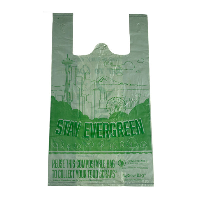 Bulk Shopping Bags on Roll Compostable&Biodegradable Plastic bag