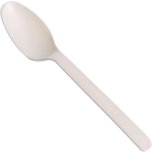 Compostable Spoons - 100 PCS(6.3 inch)